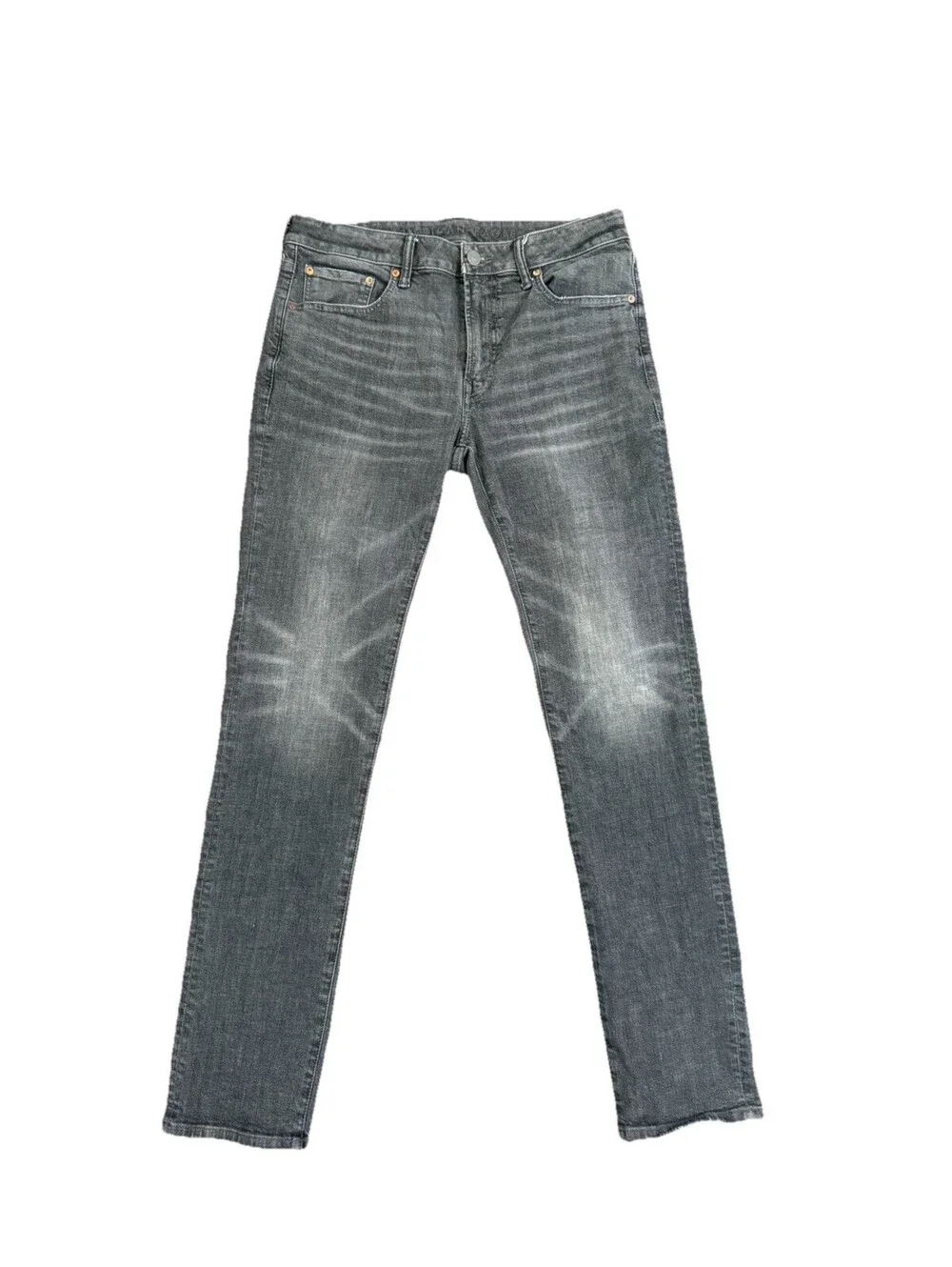 American Eagle Men’s Flex Slim Jeans - 34x34 - Faded Grey